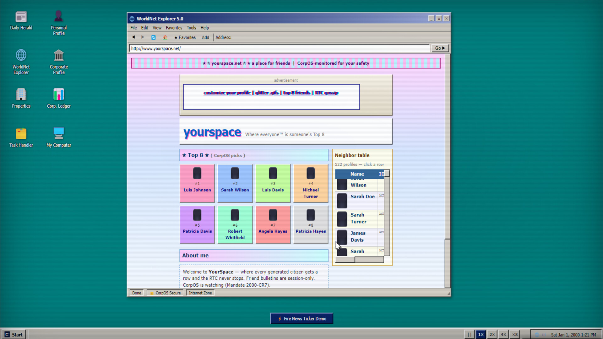 CorpOS 2000 screenshot 13