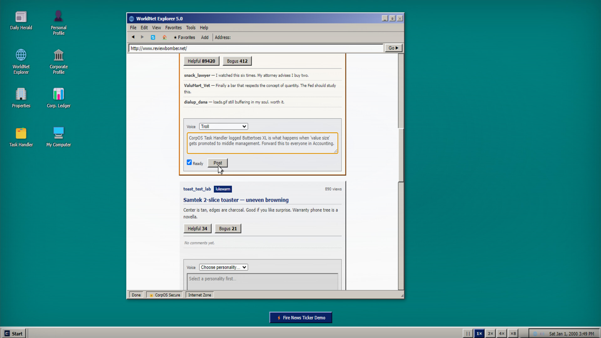 CorpOS 2000 screenshot 11