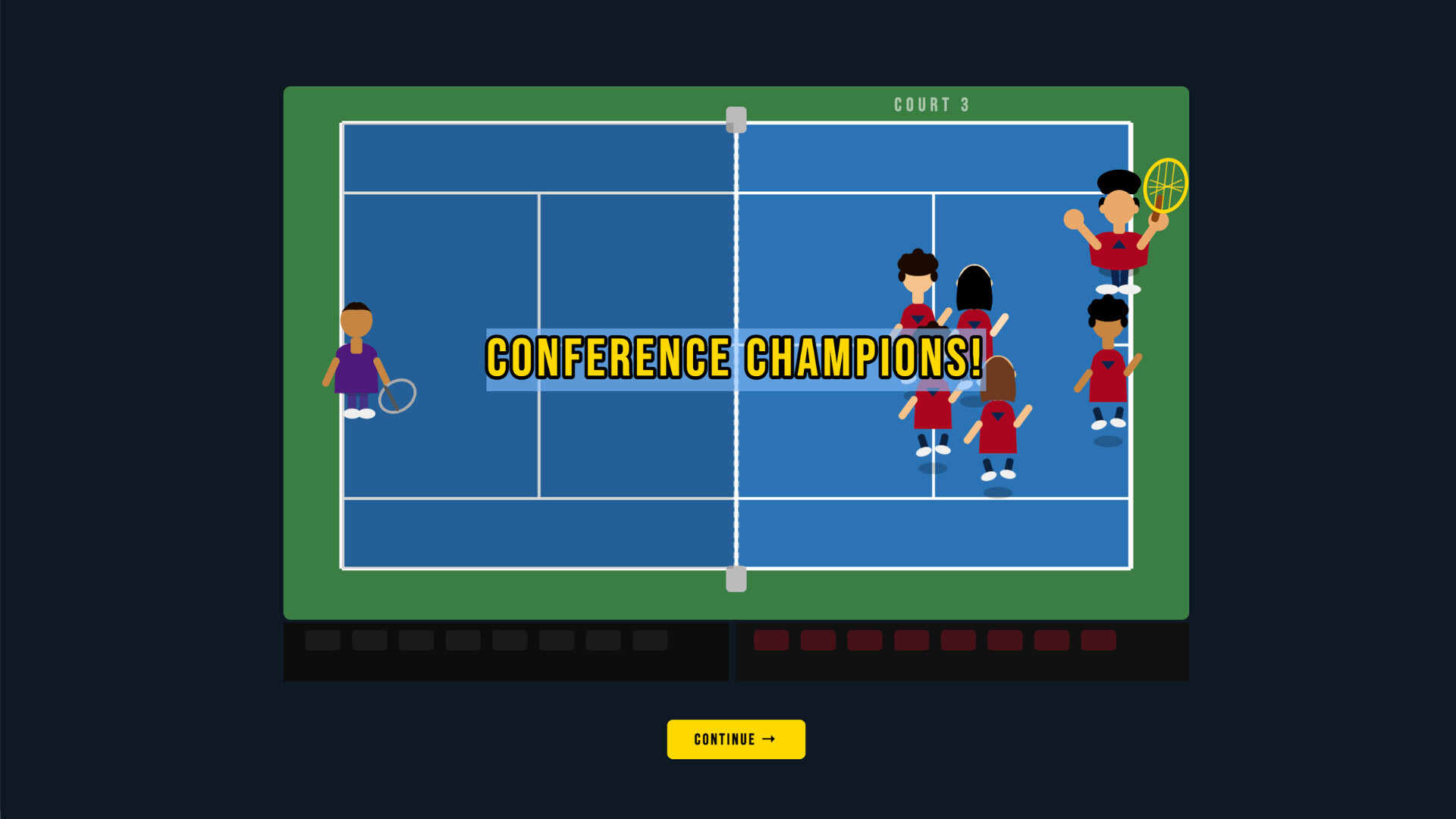 Swing Dynasty: College Tennis screenshot 11