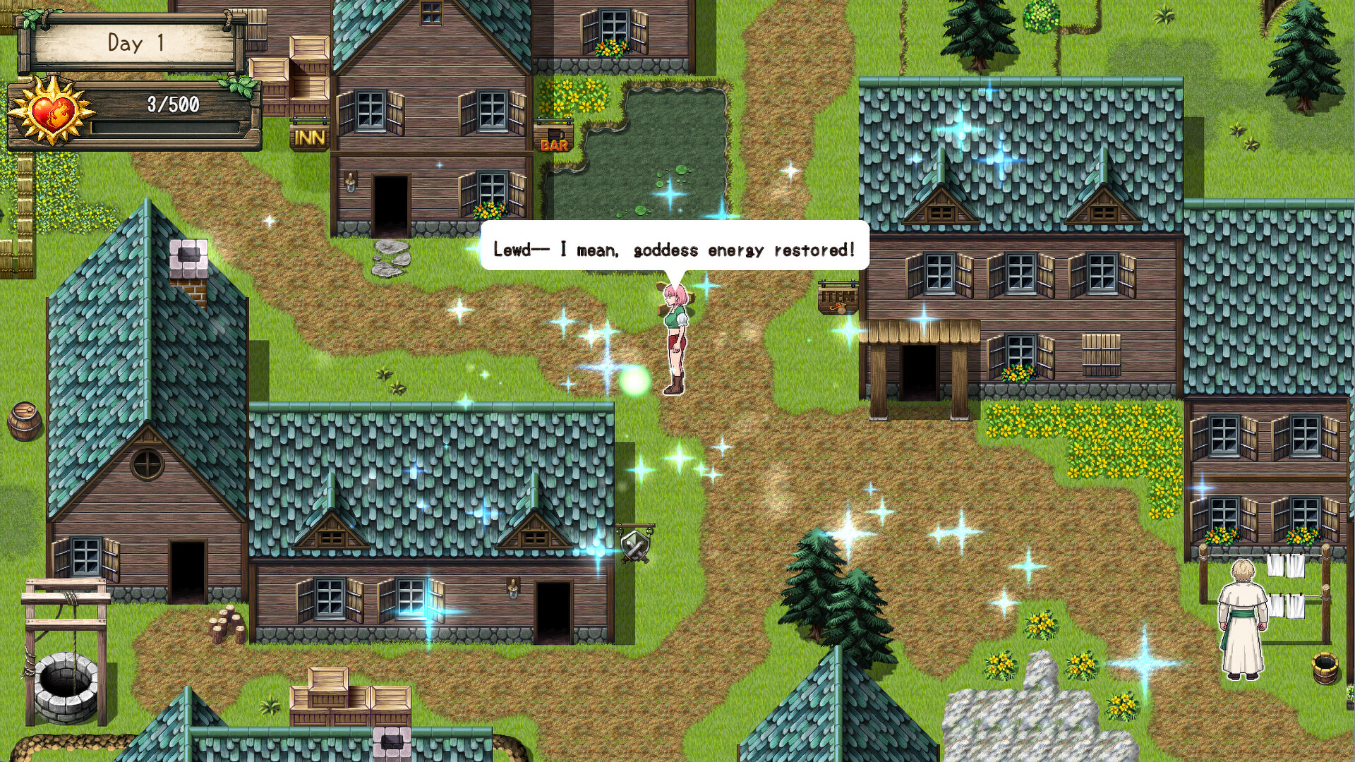 The Starving Goddess — He Won't Feed Her screenshot 2