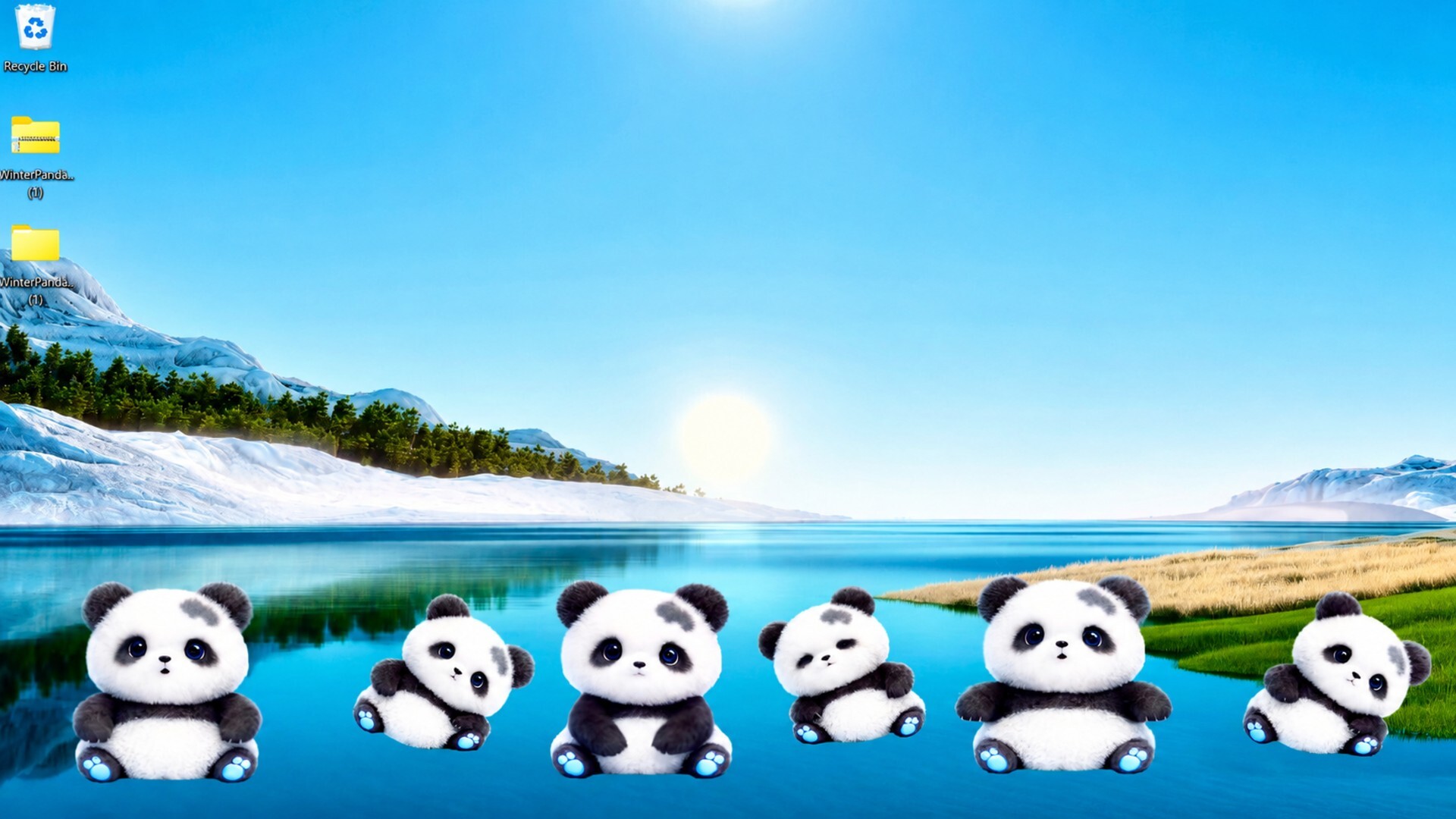 Winter Panda screenshot 1