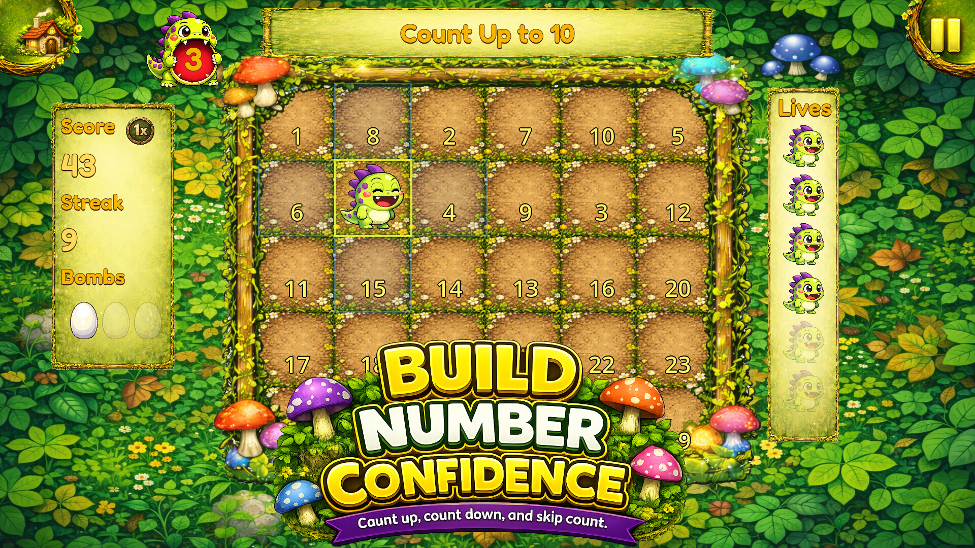 Forest of Numbers screenshot 1