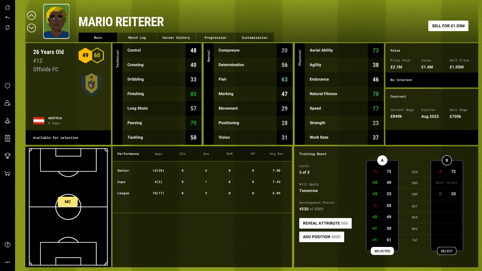 90 Minute Fever - Online Football (Soccer) Manager screenshot 1