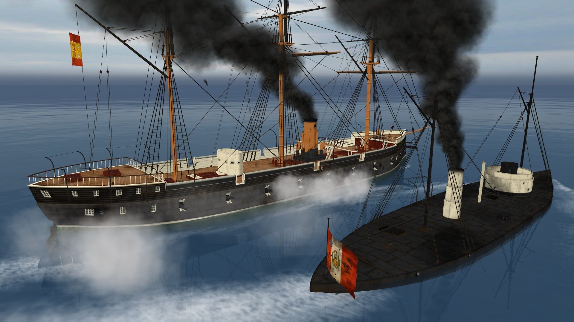 Ironclads: Chincha Islands War 1866 screenshot 1