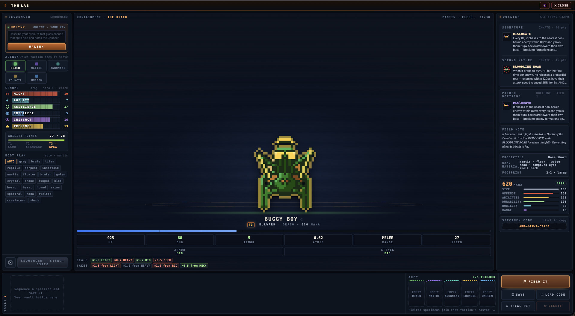 ARB: Alien Races Battle screenshot 2