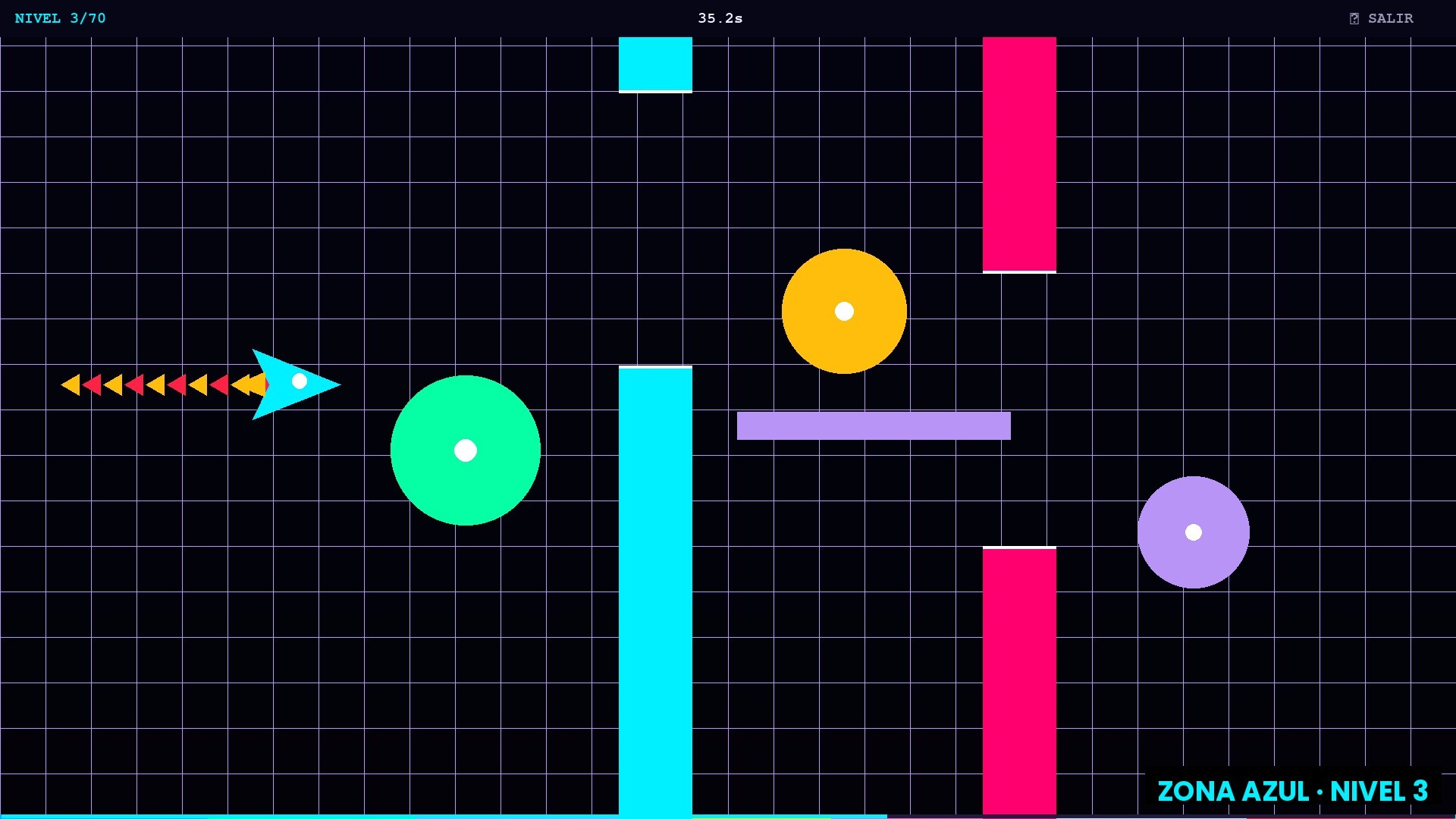 Neon Flight screenshot 1