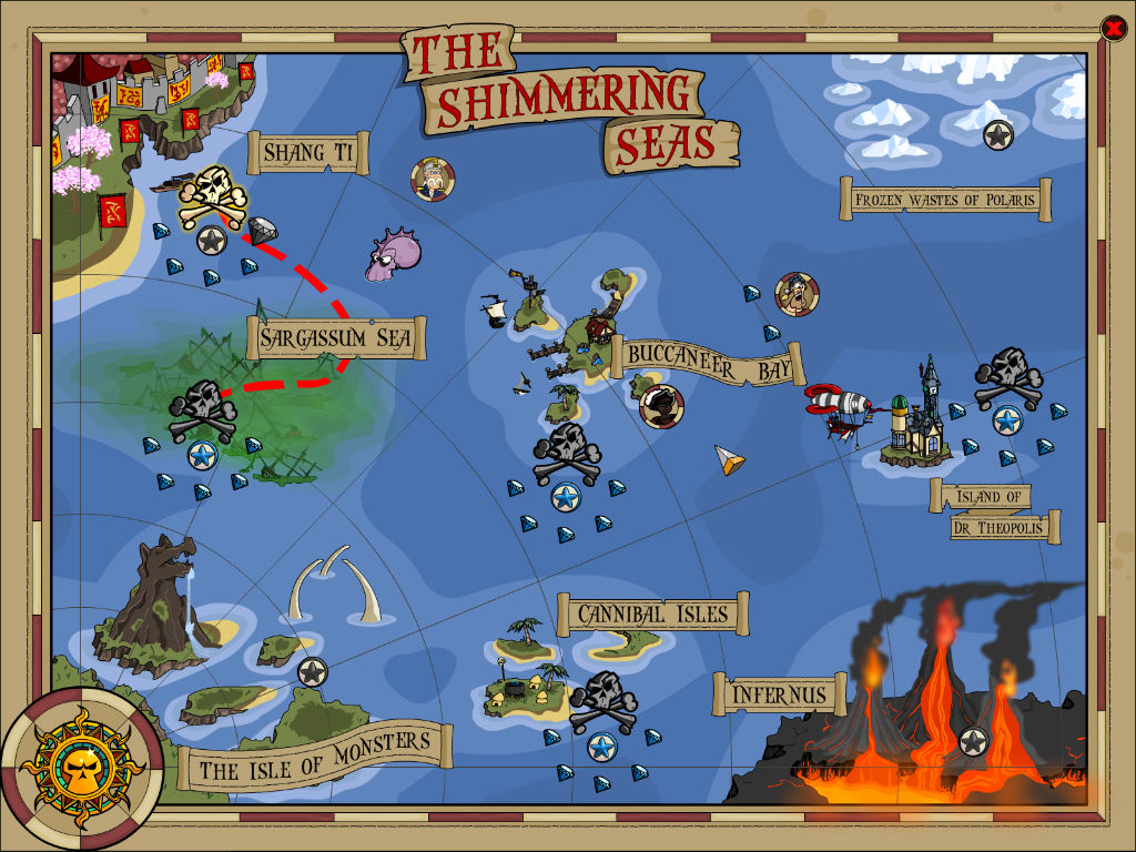 Zombie Pirates screenshot 2