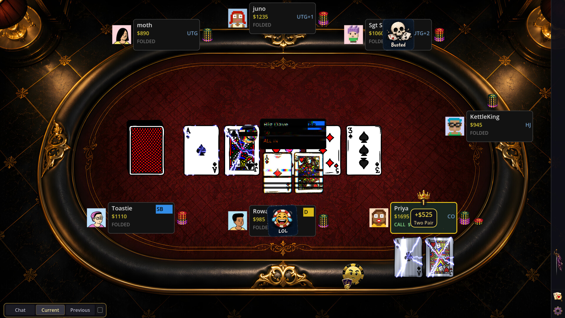 Hold'em Fold'em Poker screenshot 4