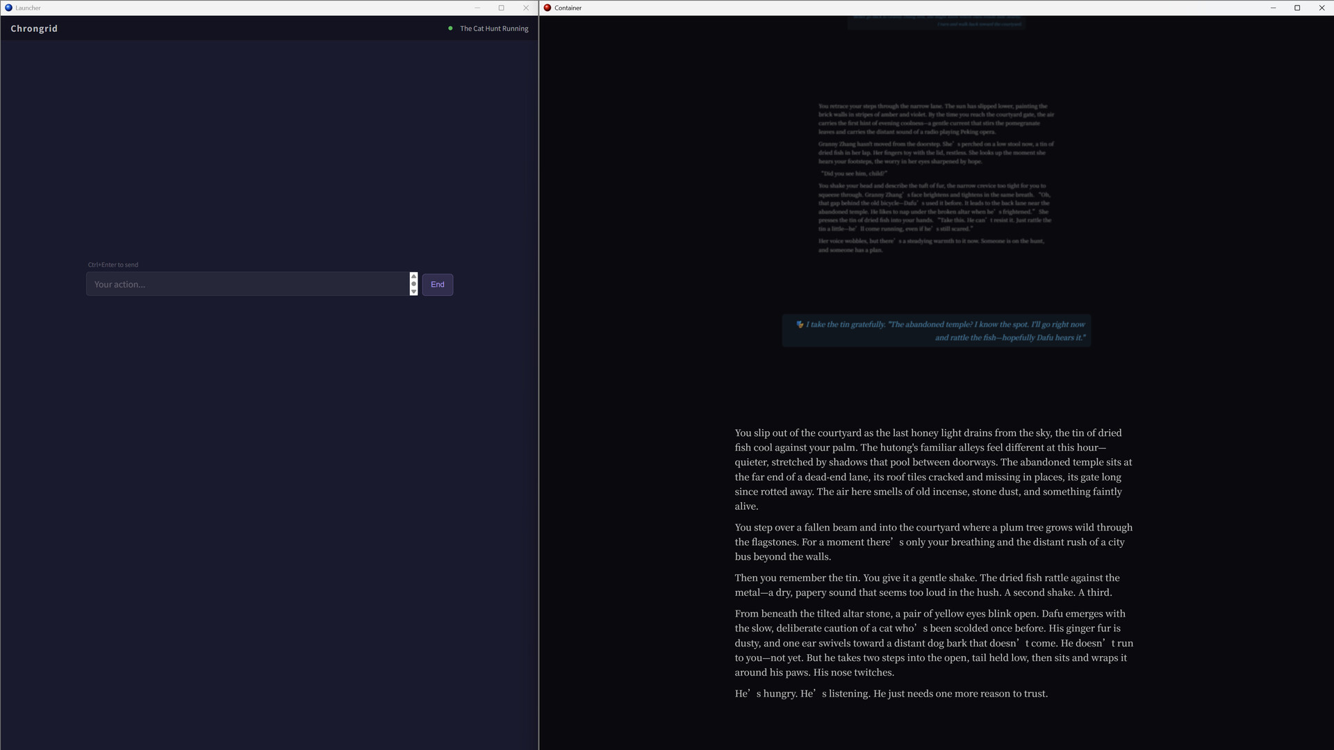 Chrongrid screenshot 3