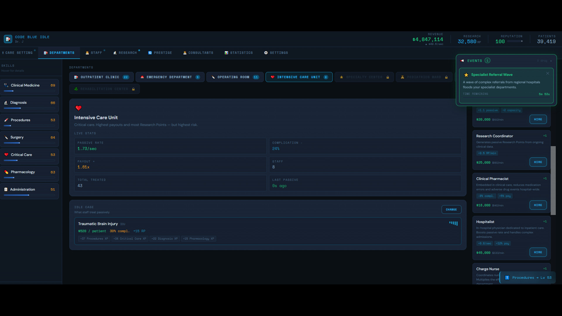 Code Blue Idle screenshot 1