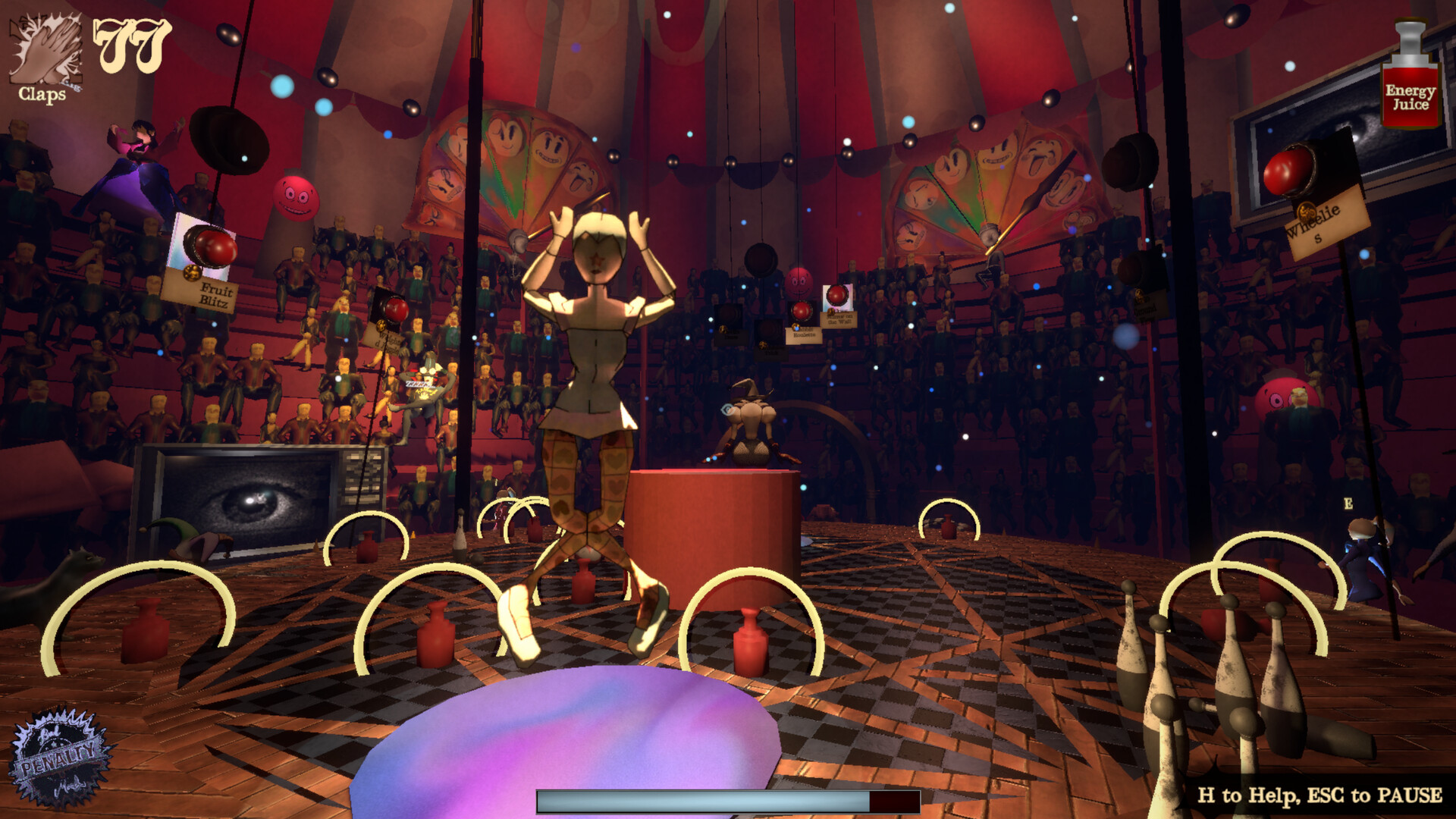 Encoria!: A Circus Game screenshot 2