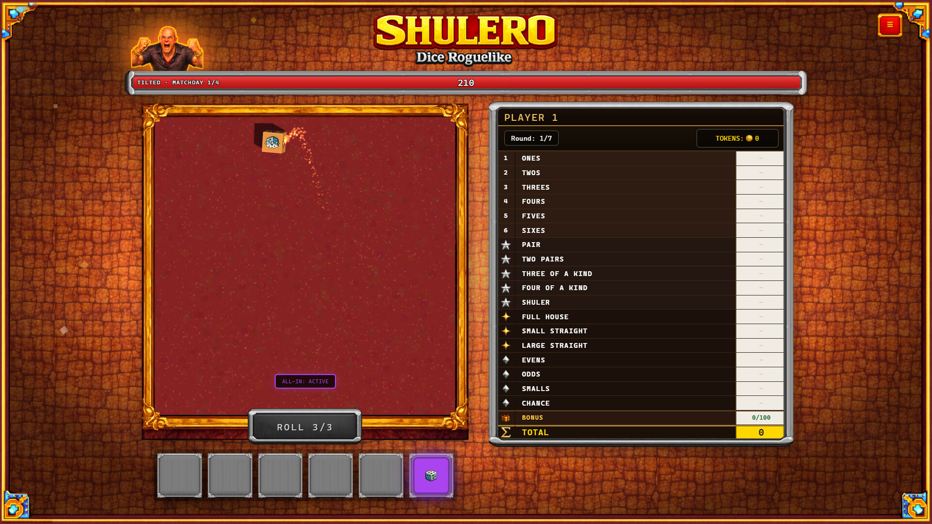SHULERO – Dice Roguelike screenshot 5