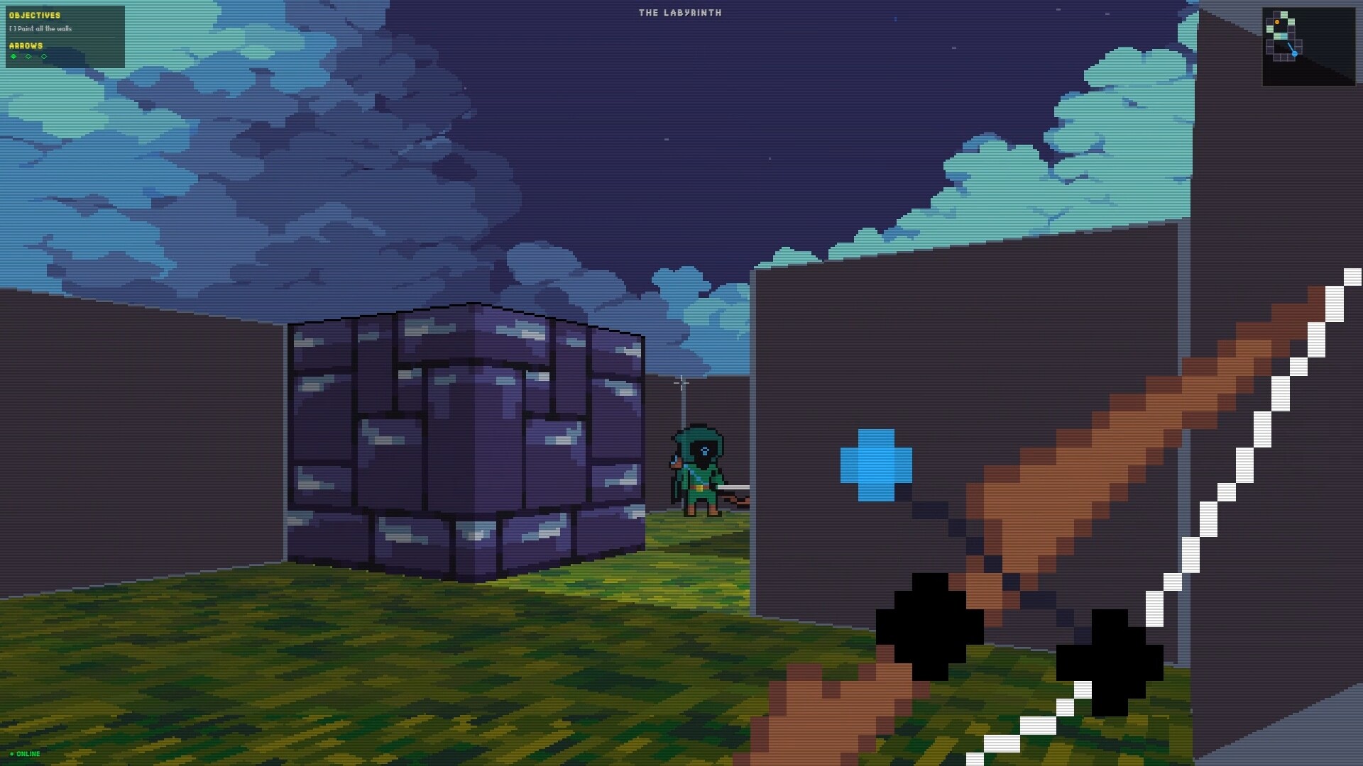 INKOCHET: Paint The Walls With Your Arrows! screenshot 2