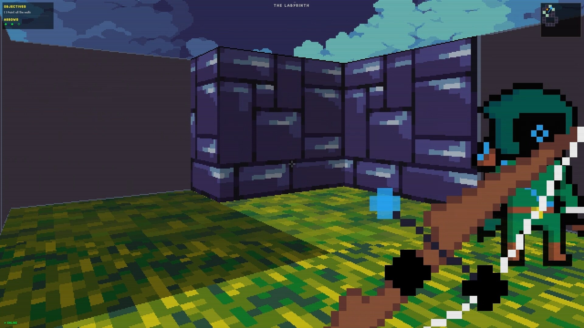 INKOCHET: Paint The Walls With Your Arrows! screenshot 1
