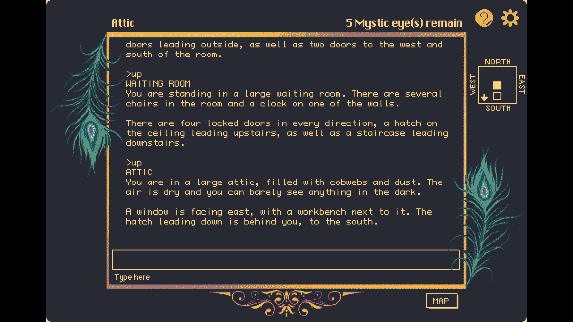 The Dreams in the Peacock House screenshot 1