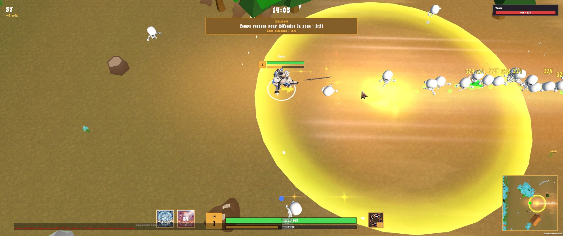 SwarmFall screenshot 1
