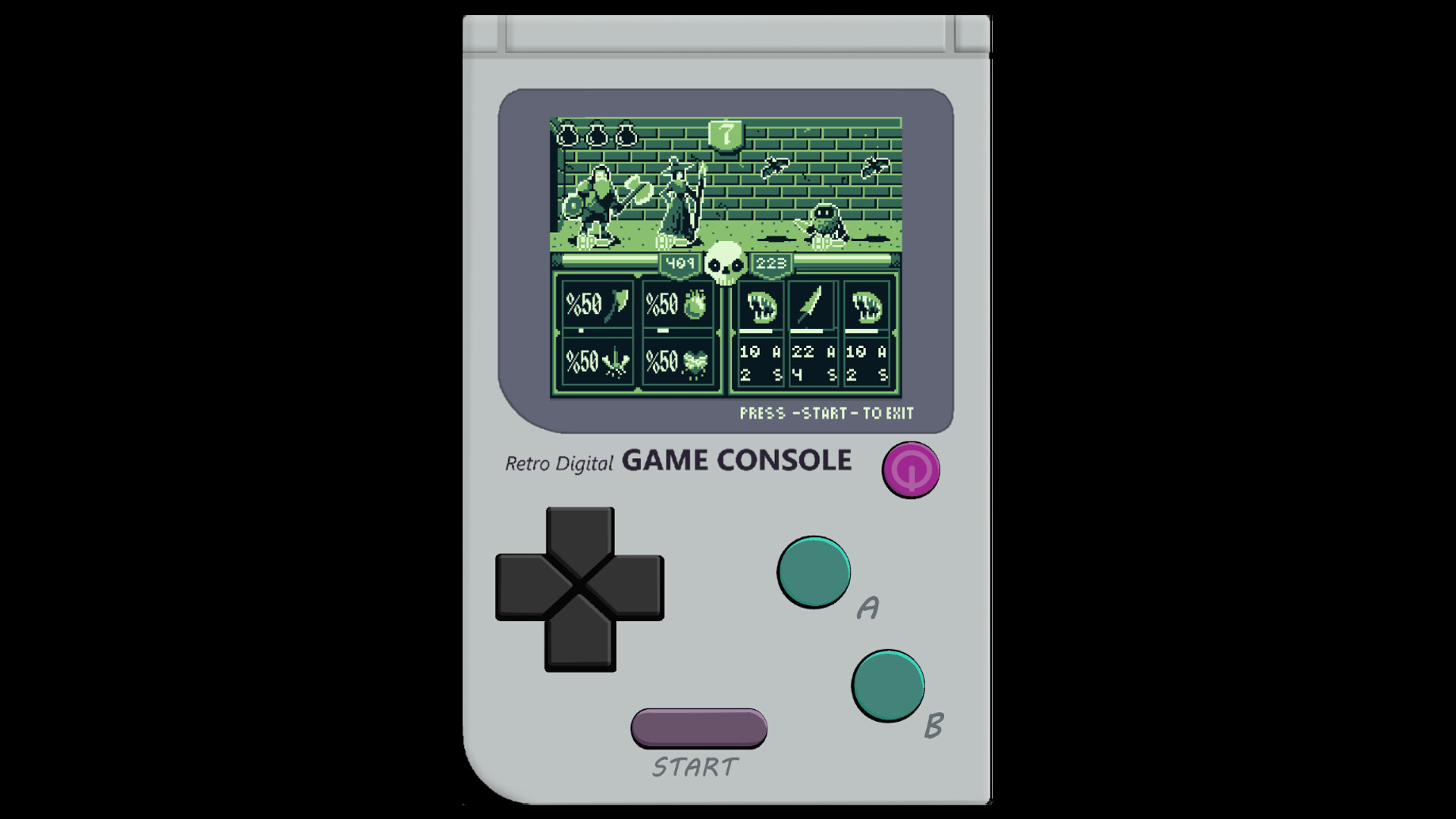 Ultra Dungeon, Retro Game Virtual Console screenshot 1