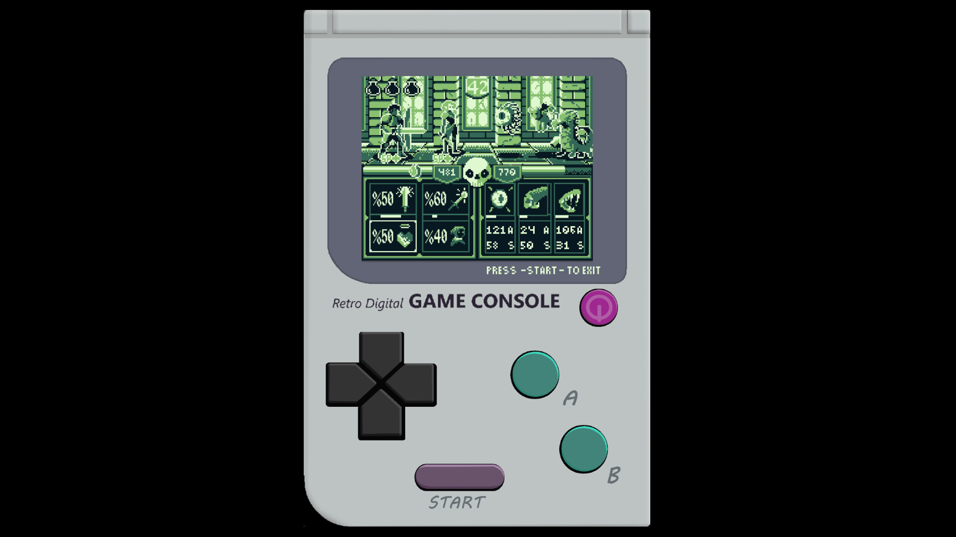 Ultra Dungeon, Retro Game Virtual Console screenshot 3