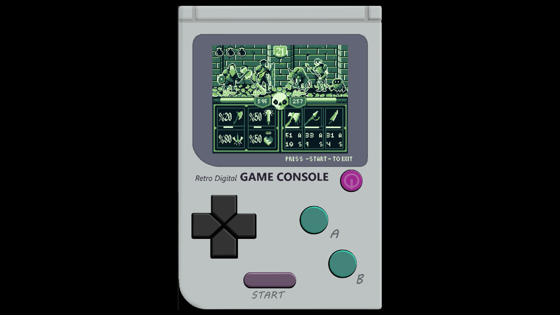 Ultra Dungeon, Retro Game Virtual Console screenshot 2