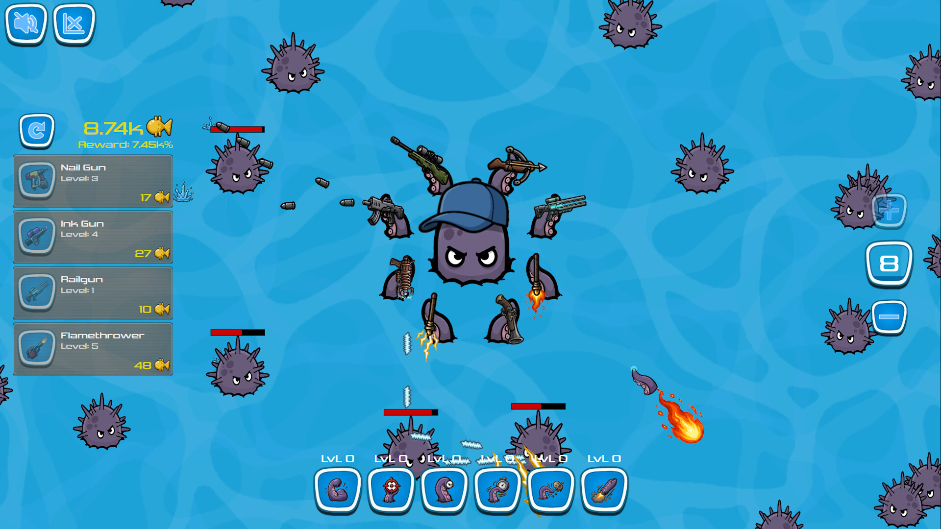 Octogun - Idle screenshot 4