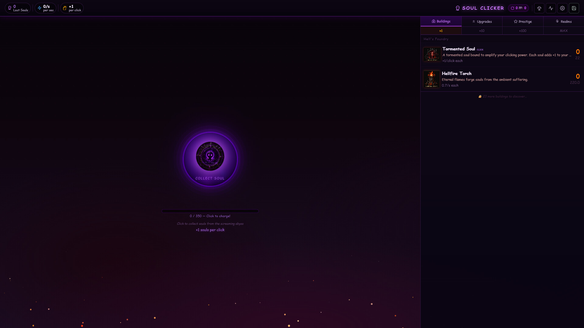 Soul Clicker screenshot 2