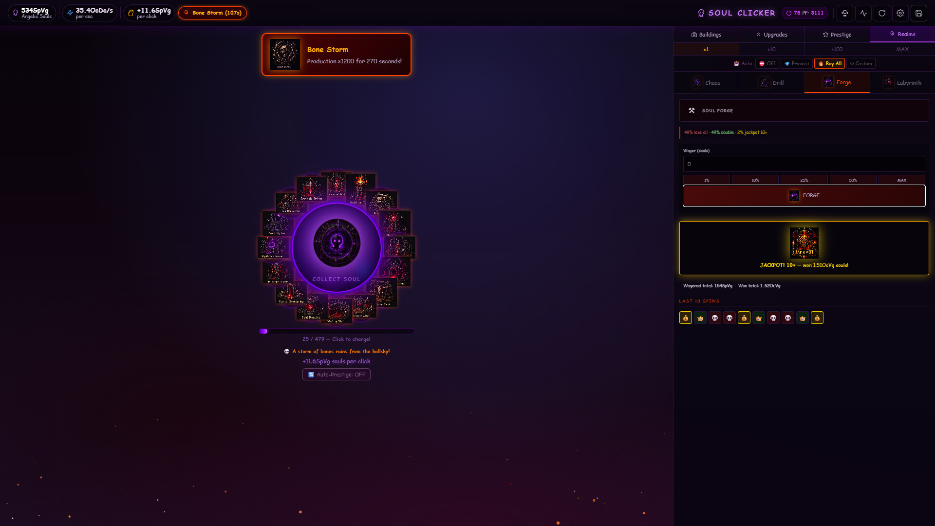 Soul Clicker screenshot 4
