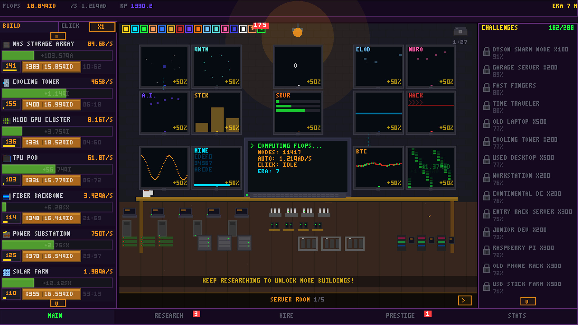Server Farm Idle screenshot 8