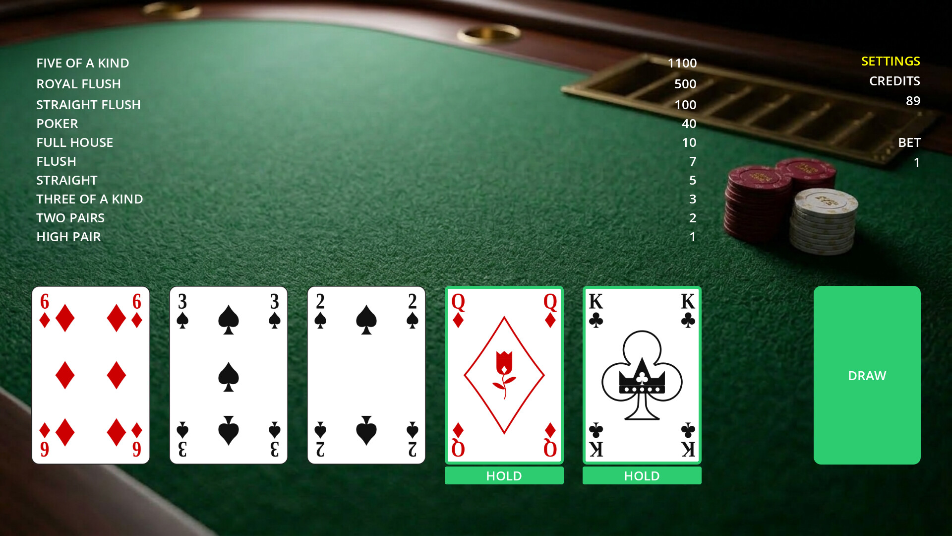 Poker Double or Nothing screenshot 13