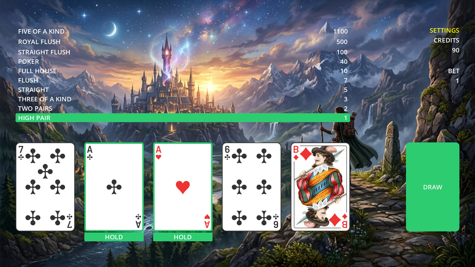 Poker Double or Nothing screenshot 7