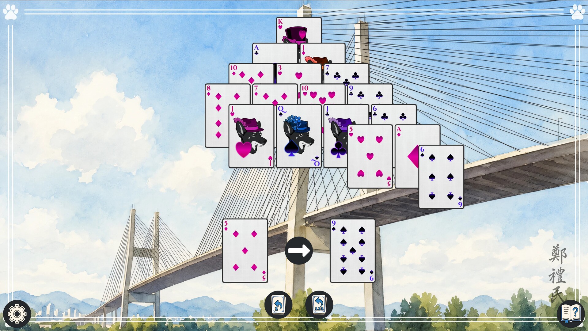 Deck-A-Doodle Solitaire screenshot 3