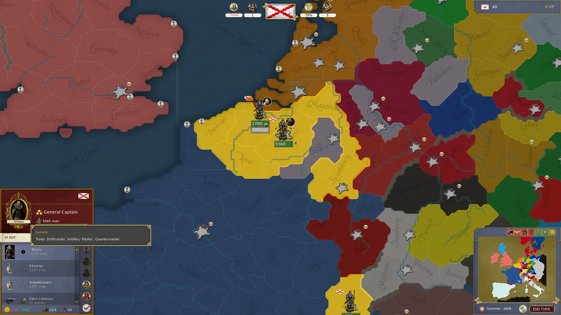 Caracol - Wars of Religion in the 17th Century screenshot 2