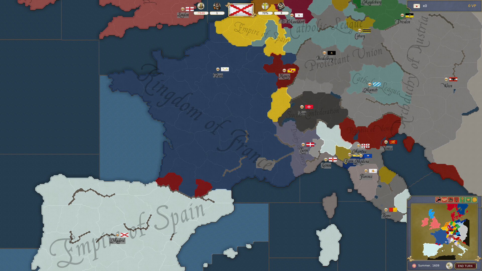 Caracol - Wars of Religion in the 17th Century screenshot 1