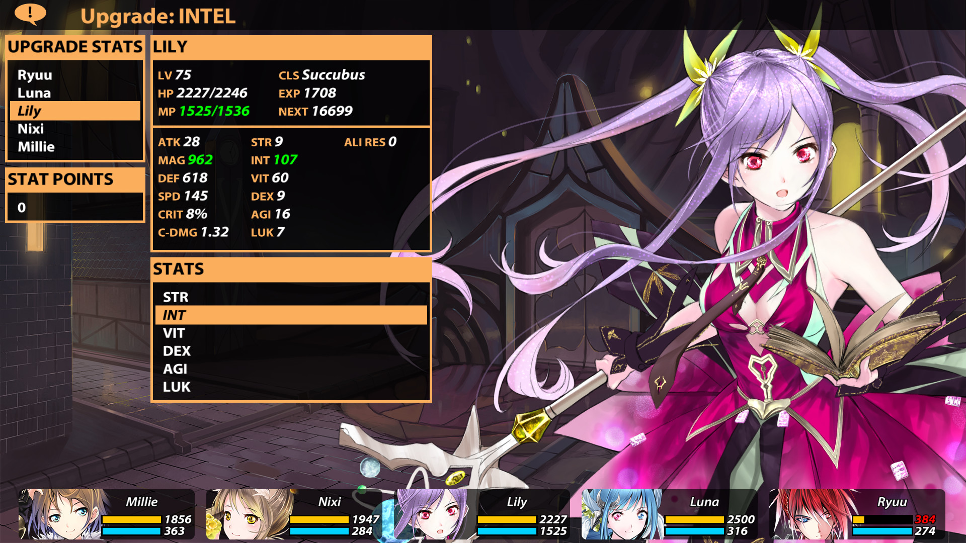 Winged Sakura: Demon Civil War screenshot 4