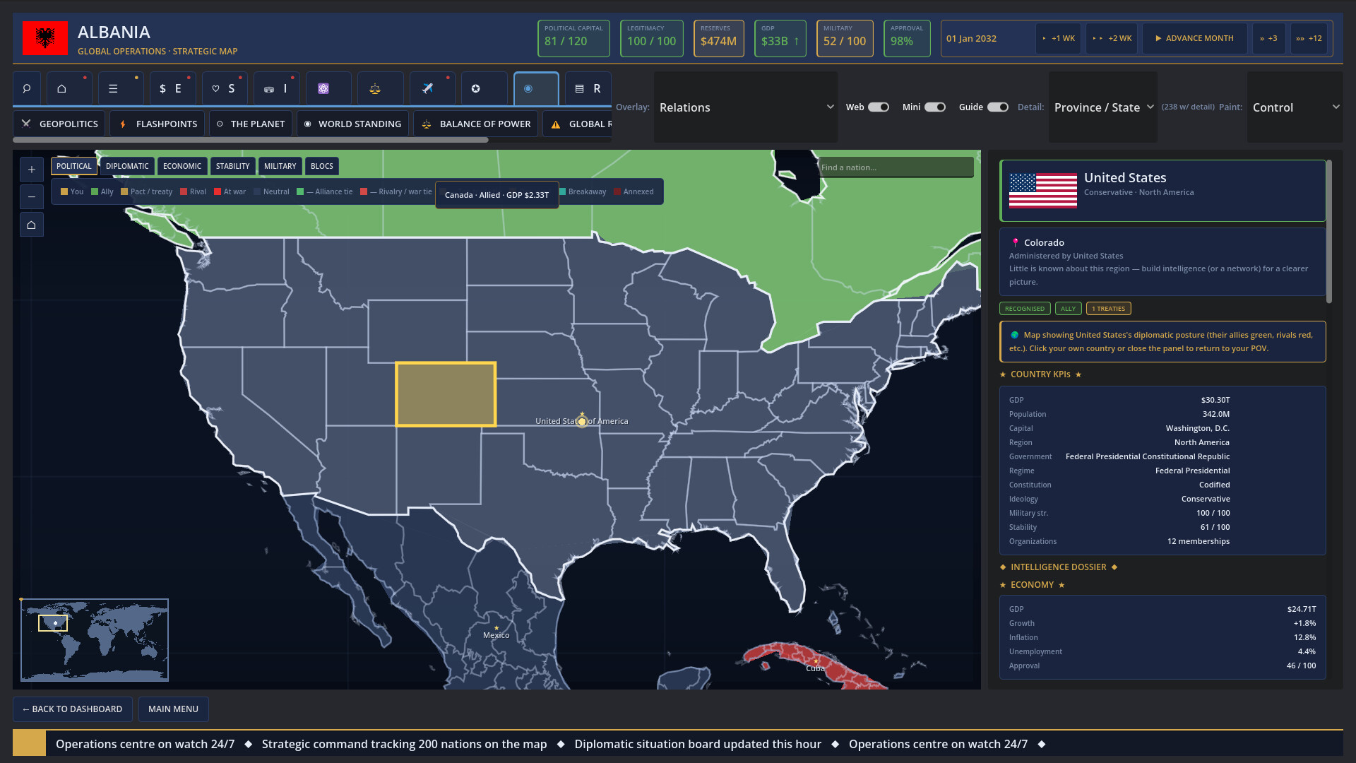 World Order: Global Power screenshot 4