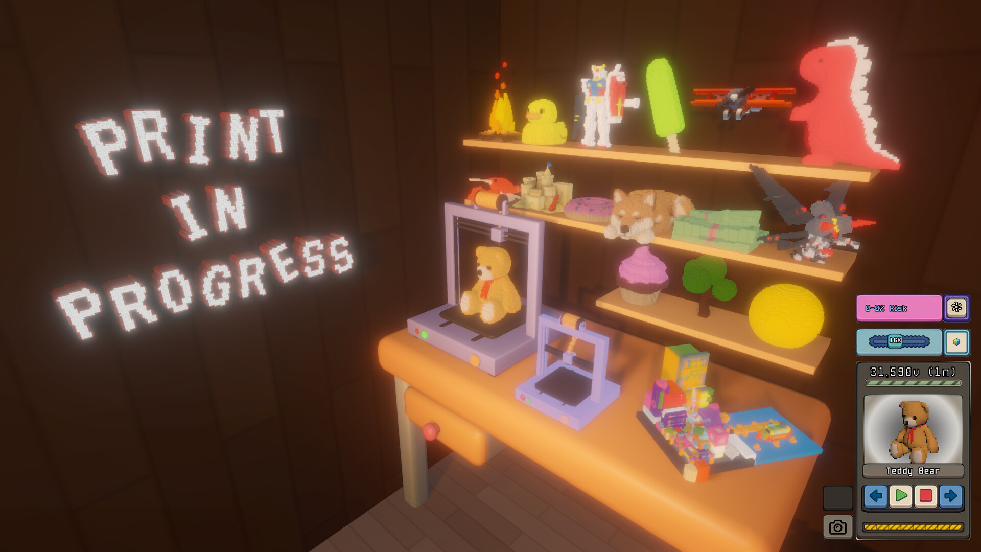 Print in Progress screenshot 3