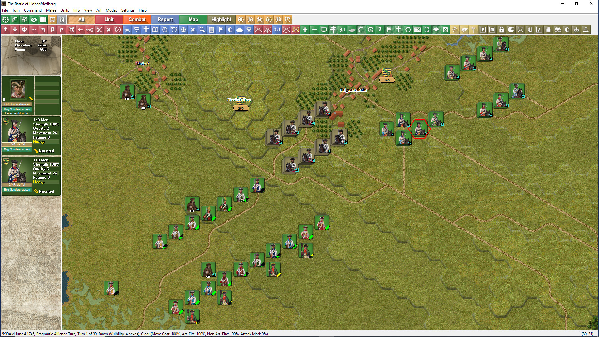 War of the Austrian Succession screenshot 4