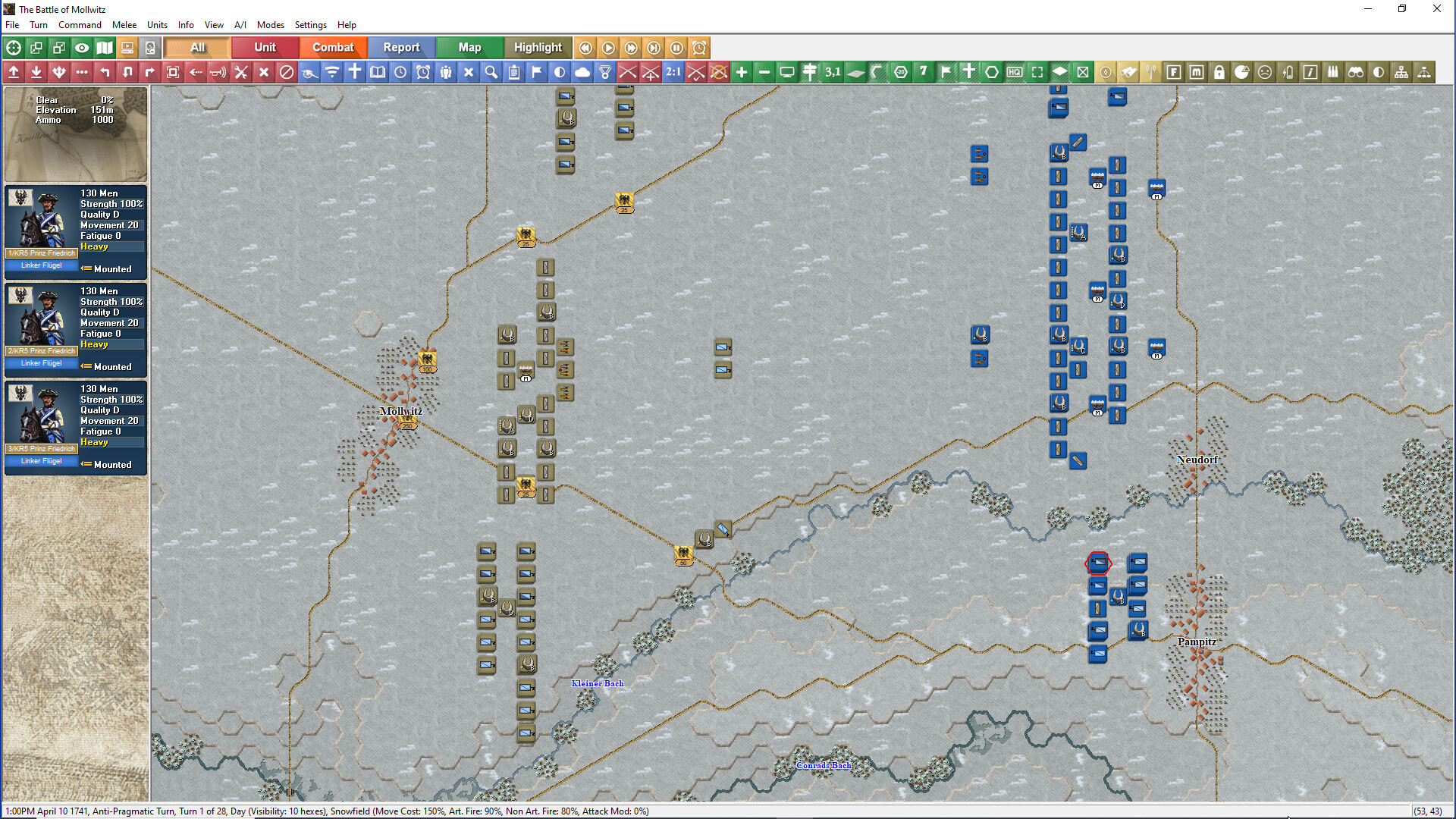 War of the Austrian Succession screenshot 2