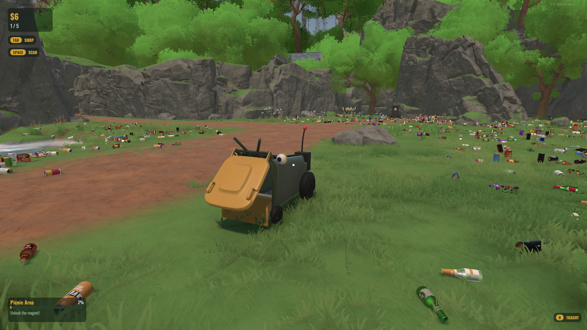 Party's Over: Backyard Cleanup Simulator screenshot 3