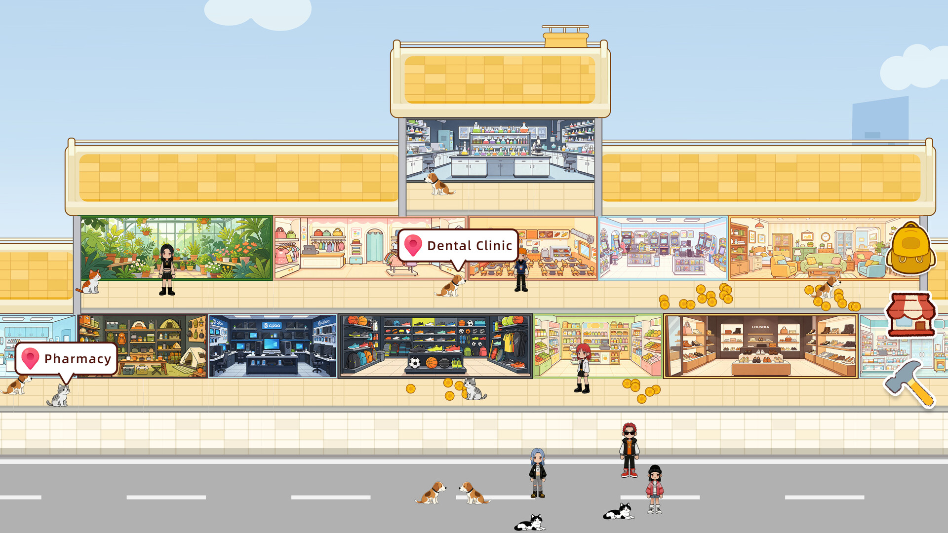 Stall Tycoon: A Cozy English Word Game screenshot 2