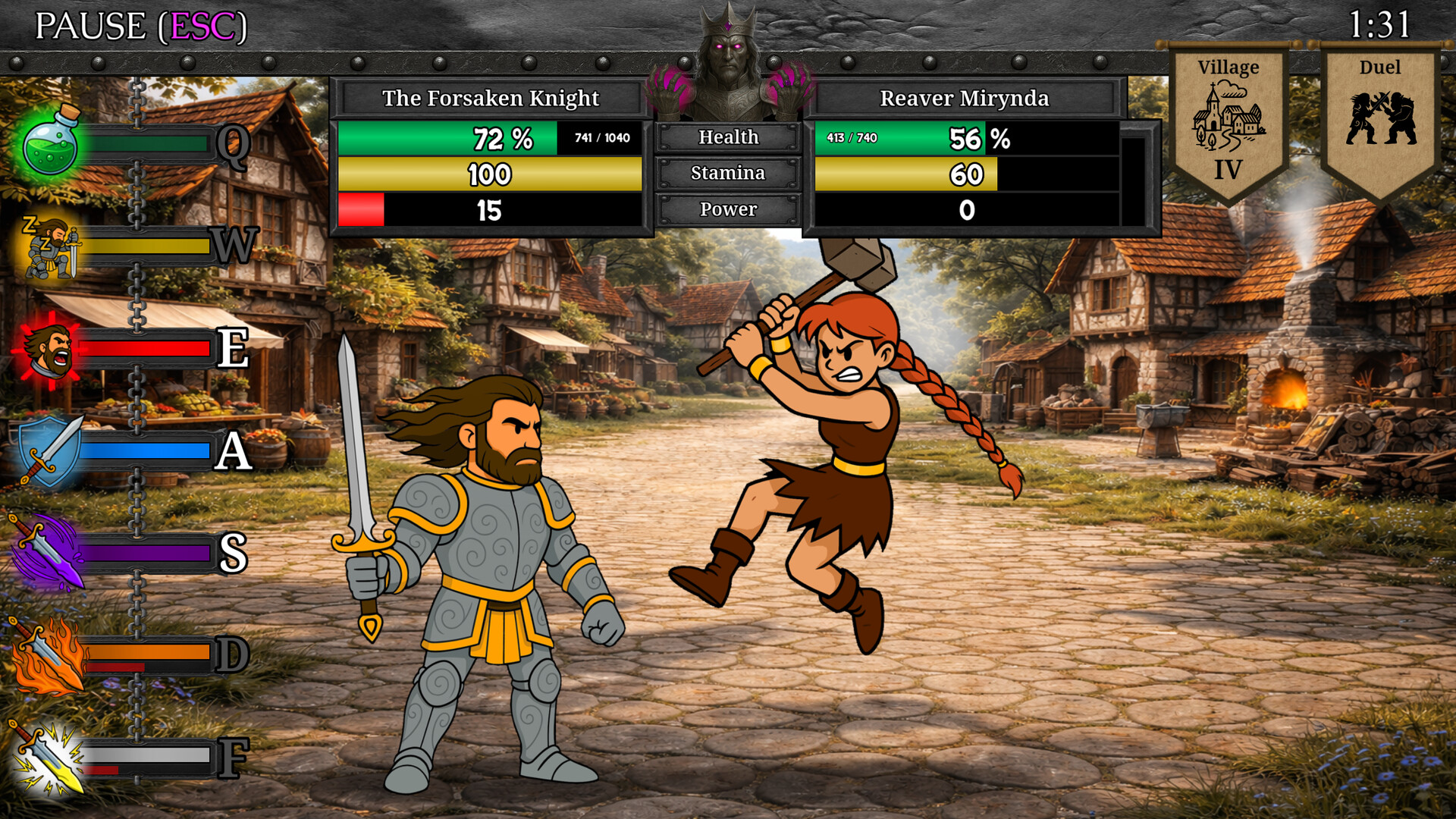 The Trials of the Forsaken Knight screenshot 3