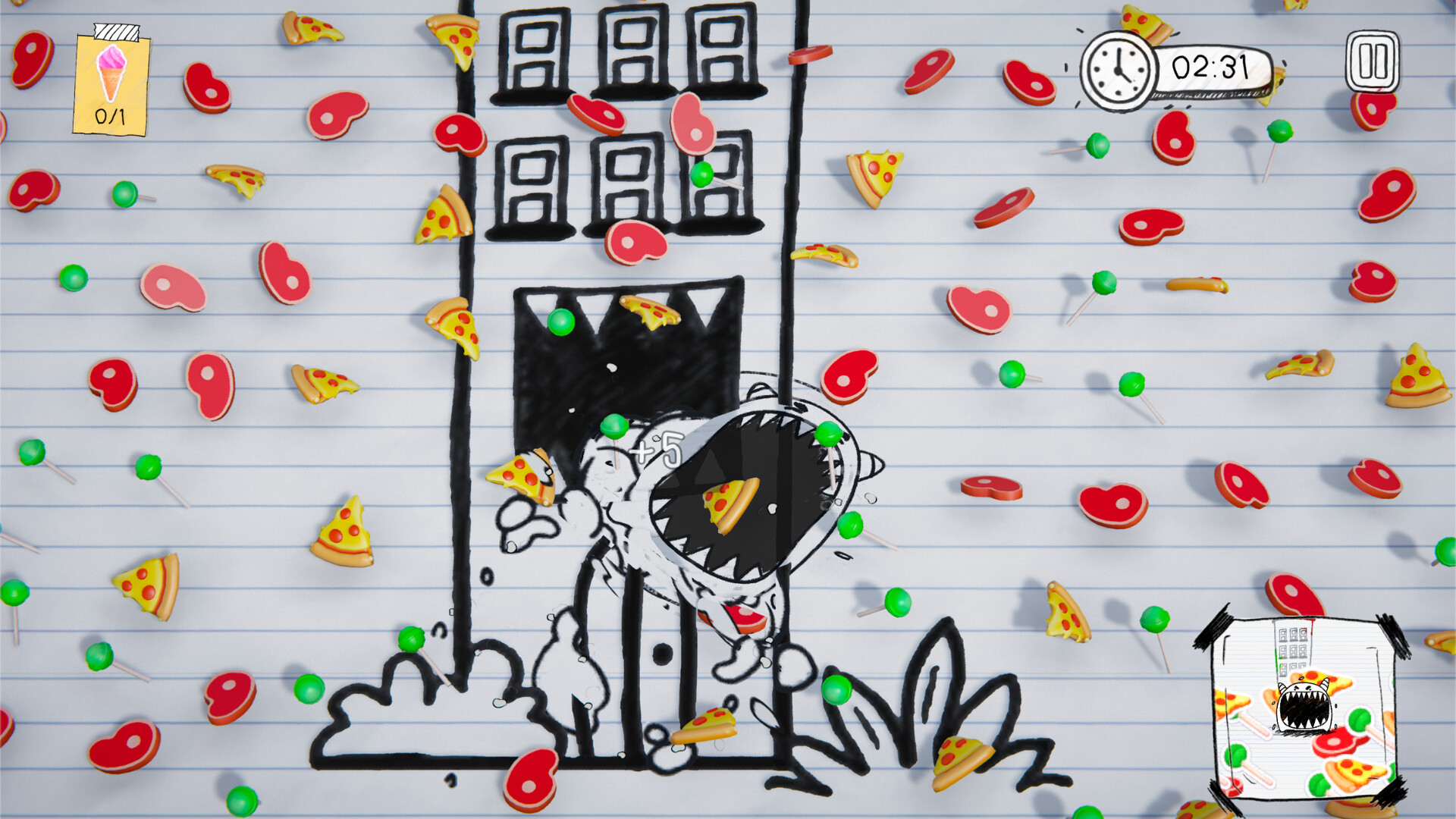 Hungry Hangry Doodles screenshot 2