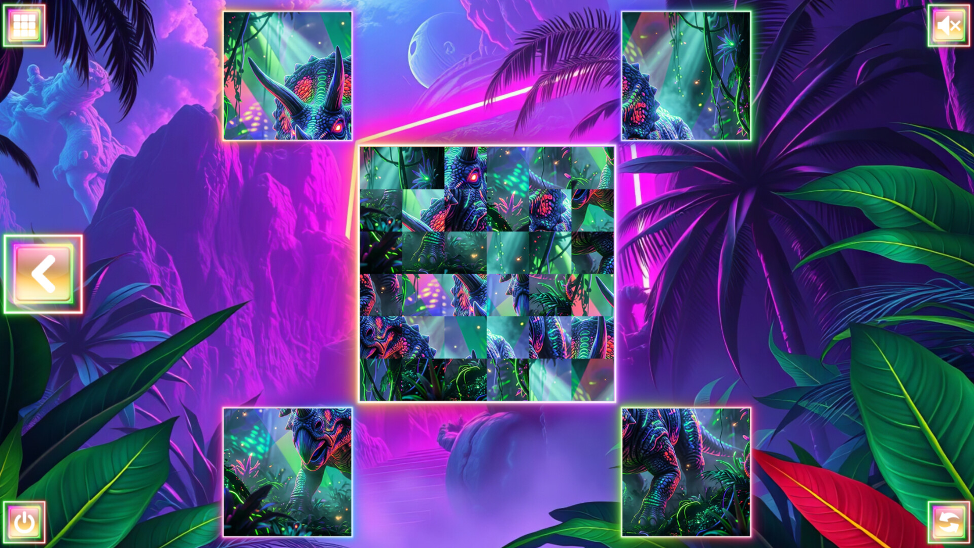Neon Fantasy: Dinosaurs screenshot 7