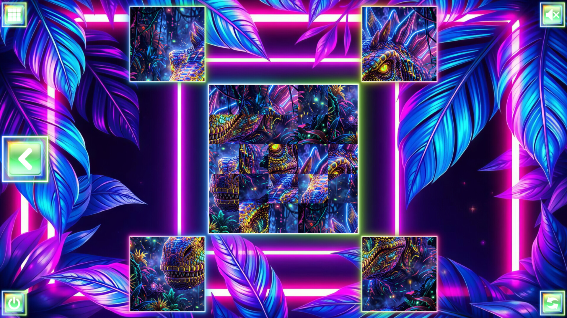 Neon Fantasy: Dinosaurs screenshot 5