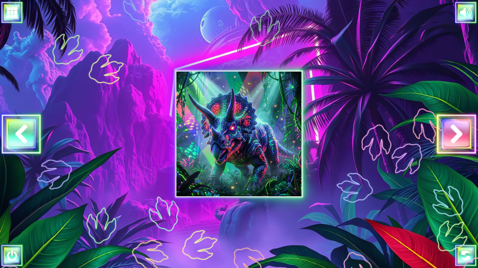 Neon Fantasy: Dinosaurs screenshot 8