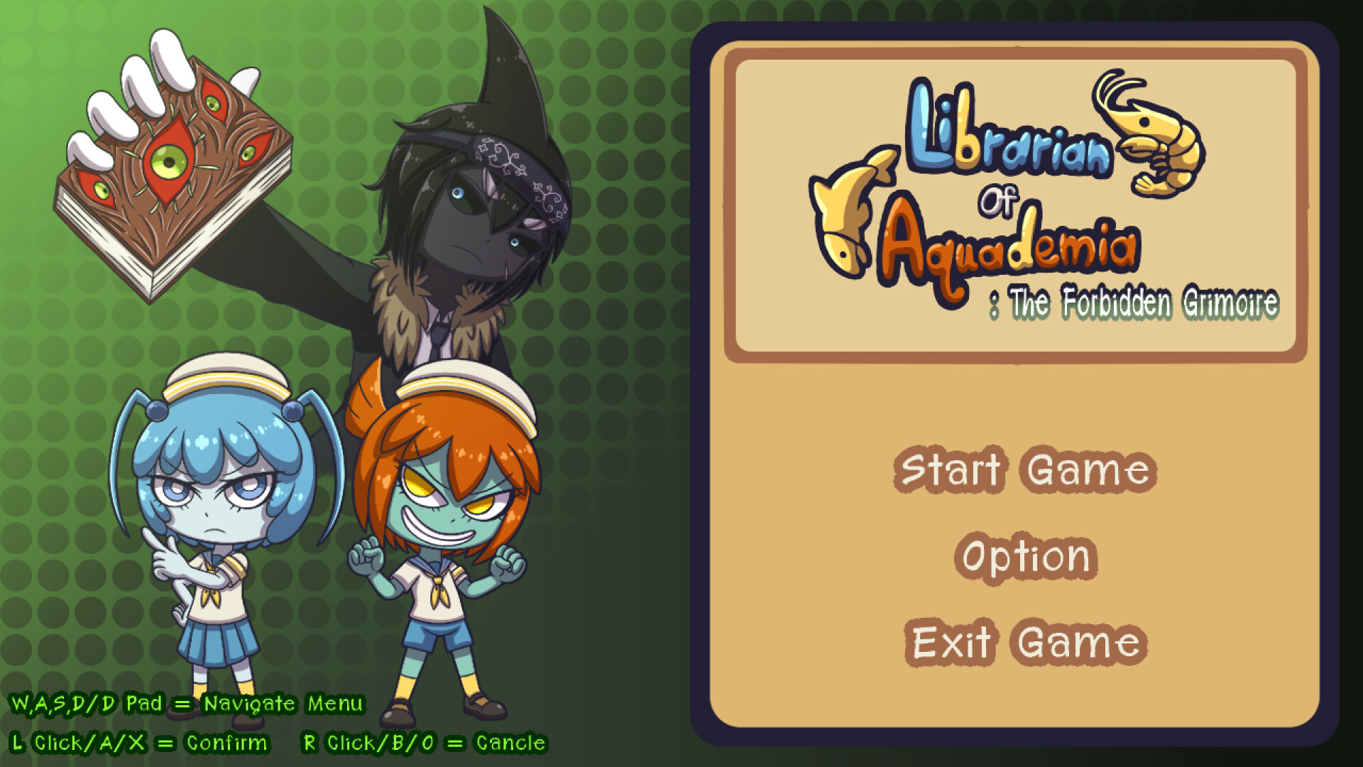 Librarian of Aquademia : The Forbidden Grimoire screenshot 1