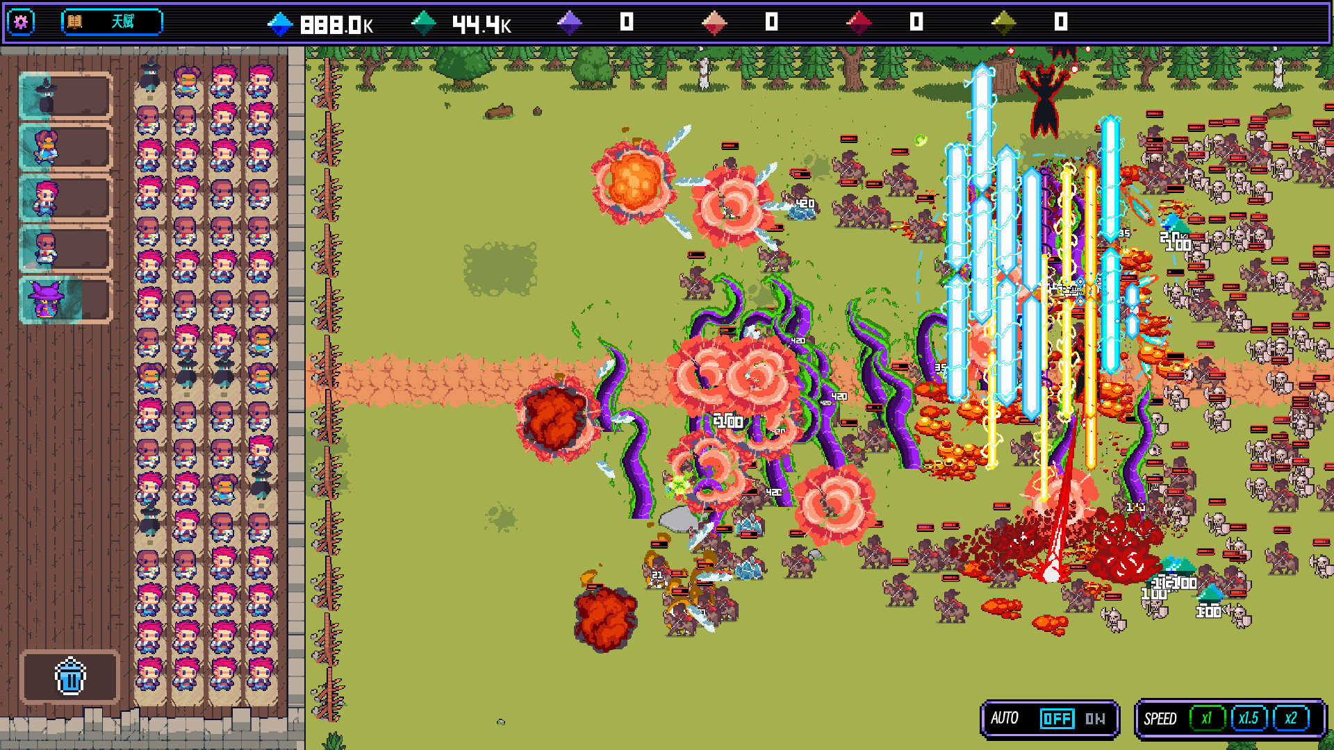 Miracle Brave: Beast Defense Line screenshot 2