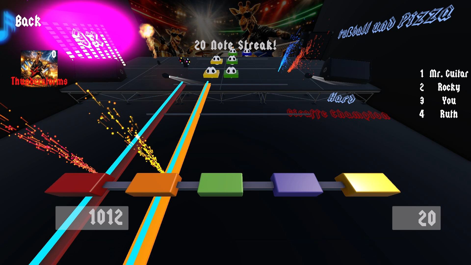 Giraffe Champion 2: Football Rock screenshot 7