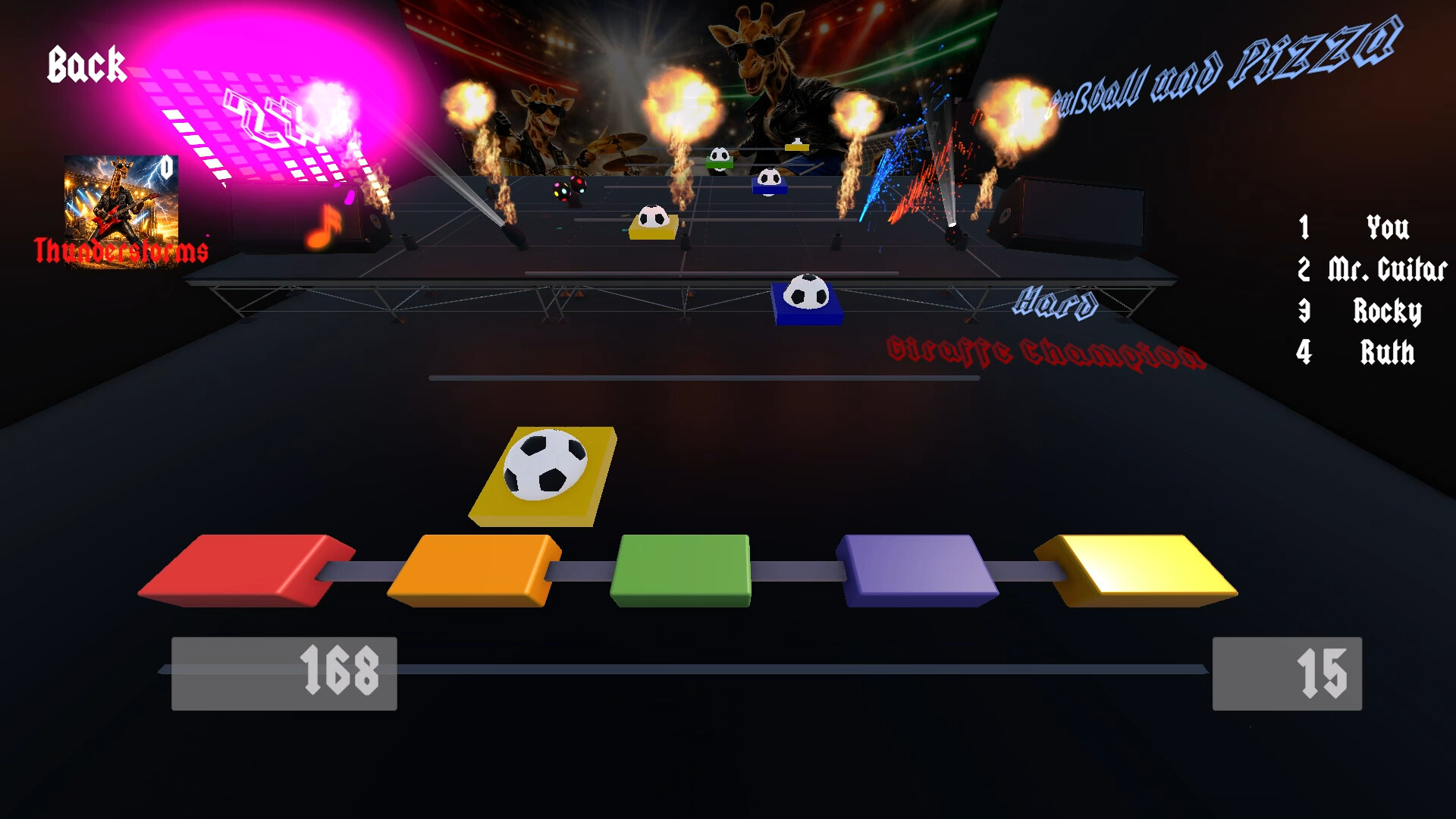 Giraffe Champion 2: Football Rock screenshot 4