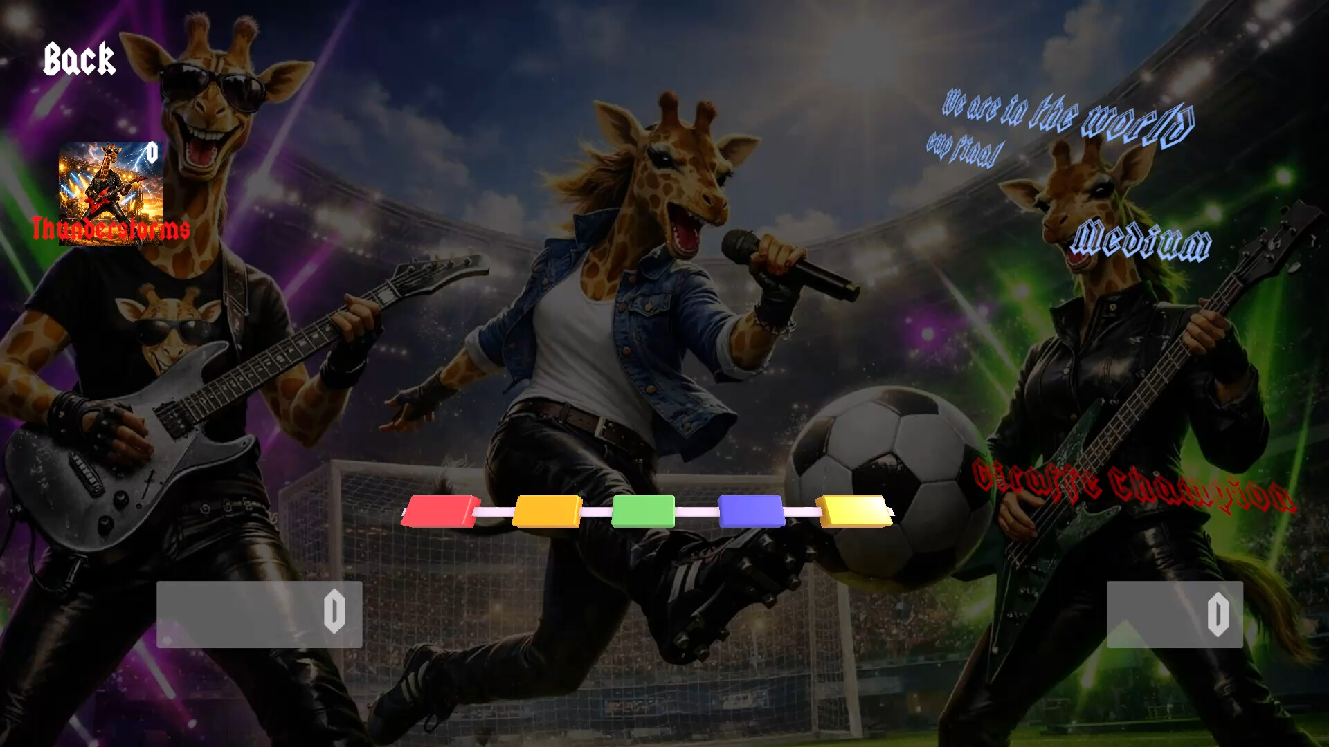 Giraffe Champion 2: Football Rock screenshot 11