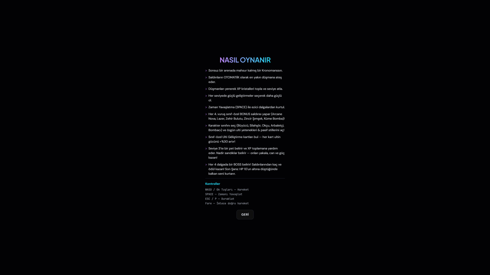 Chrono Survivors - Arena Survival Roguelite screenshot 4